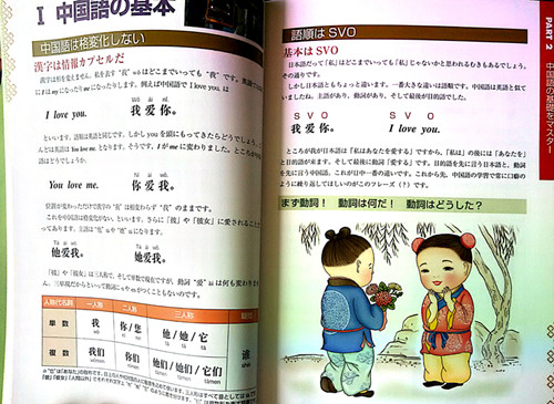 日本人学汉语课本